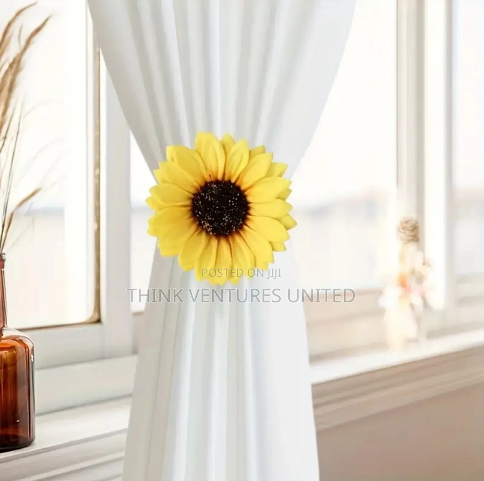 Sunflower Curtain Holder