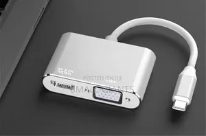 2 in 1 Usb 3.1 Type C to Vga Hdmi Video Converter