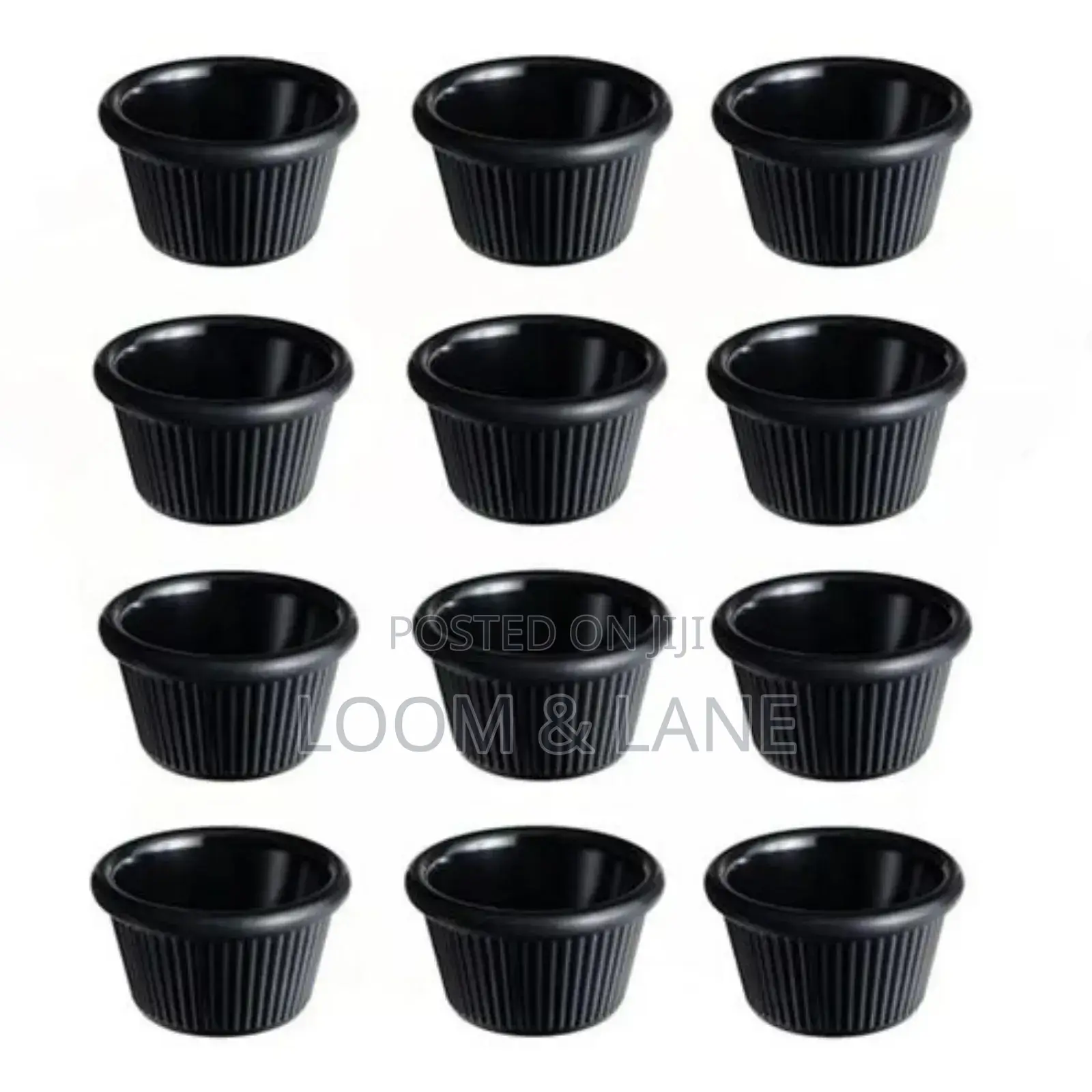 12pcs Mini Ramekins Condiment Saucers