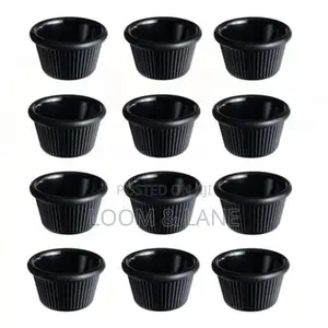 12pcs Mini Ramekins Condiment Saucers