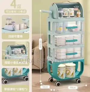Baby Organizer Cart With Wheels