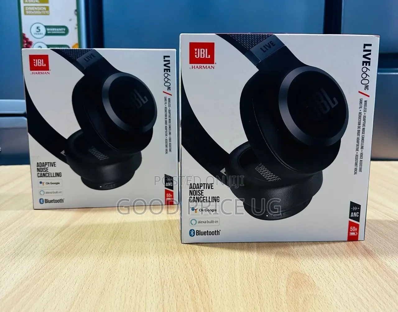 Original JBL Live 660nc Wireless Headphones