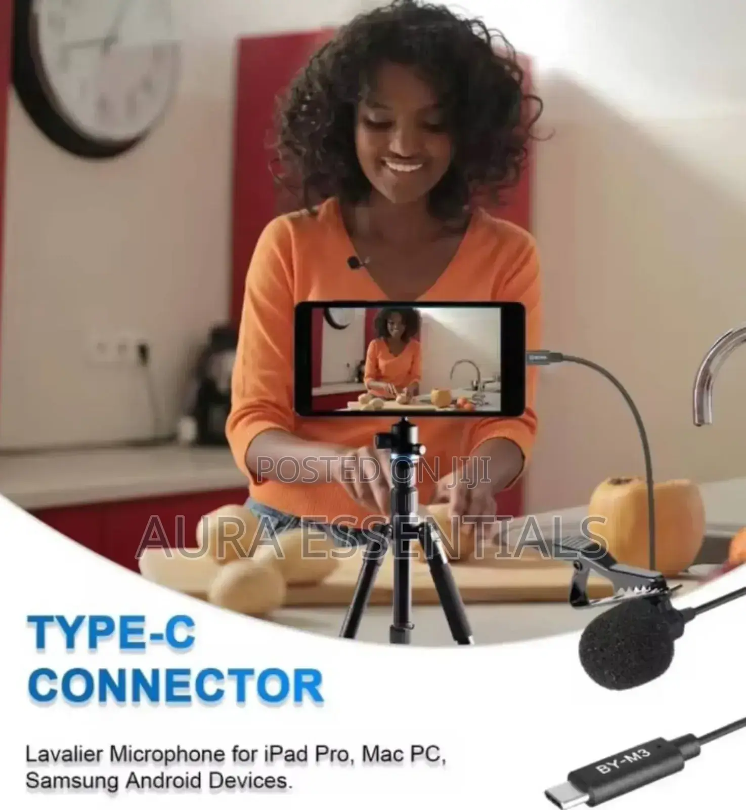 Boya Type-C Clip on Universal Microphone