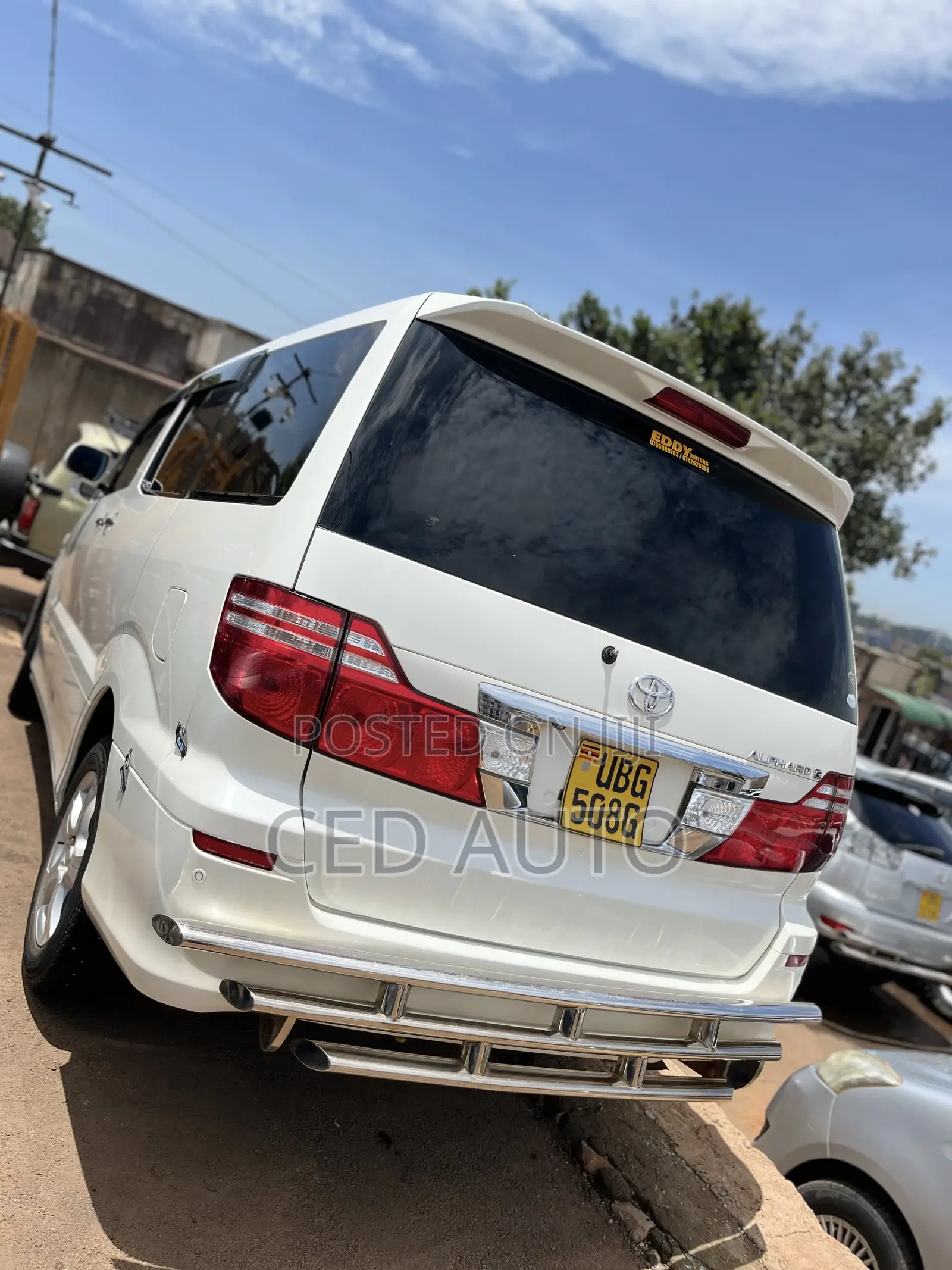 Toyota Alphard 2007 White