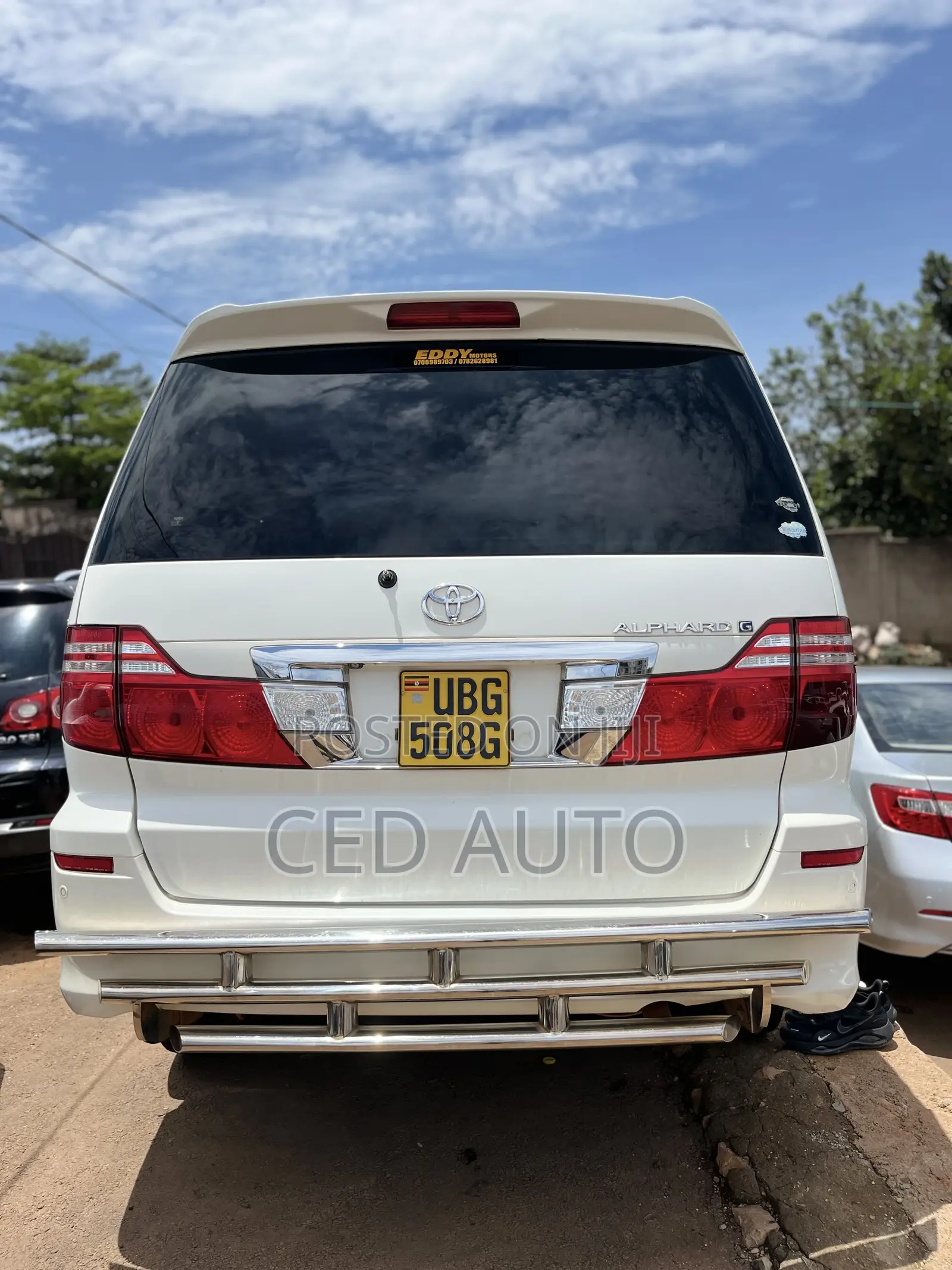 Toyota Alphard 2007 White