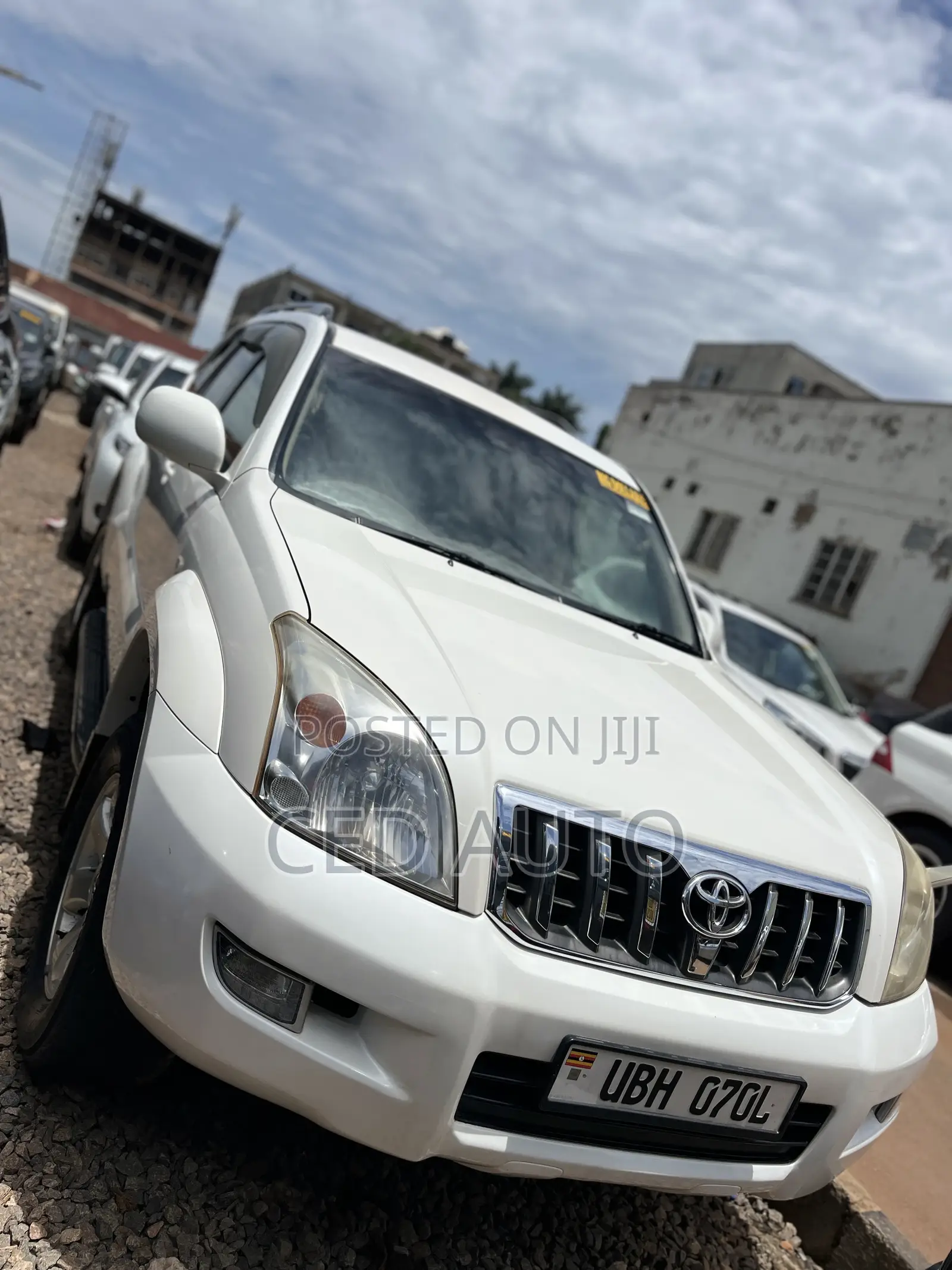 Toyota Land Cruiser Prado 2007 White