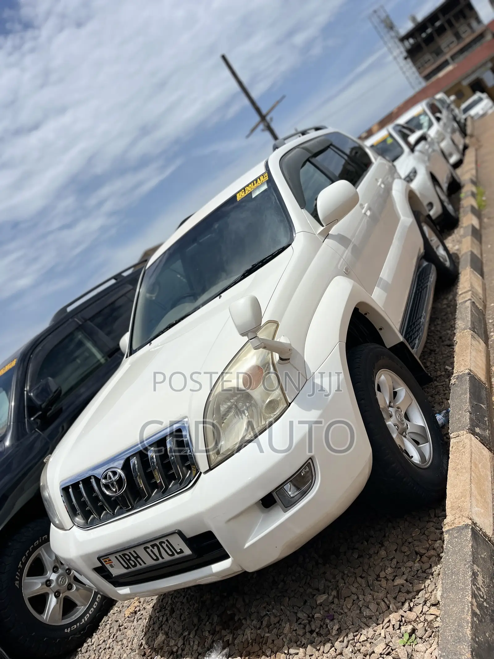 Toyota Land Cruiser Prado 2007 White