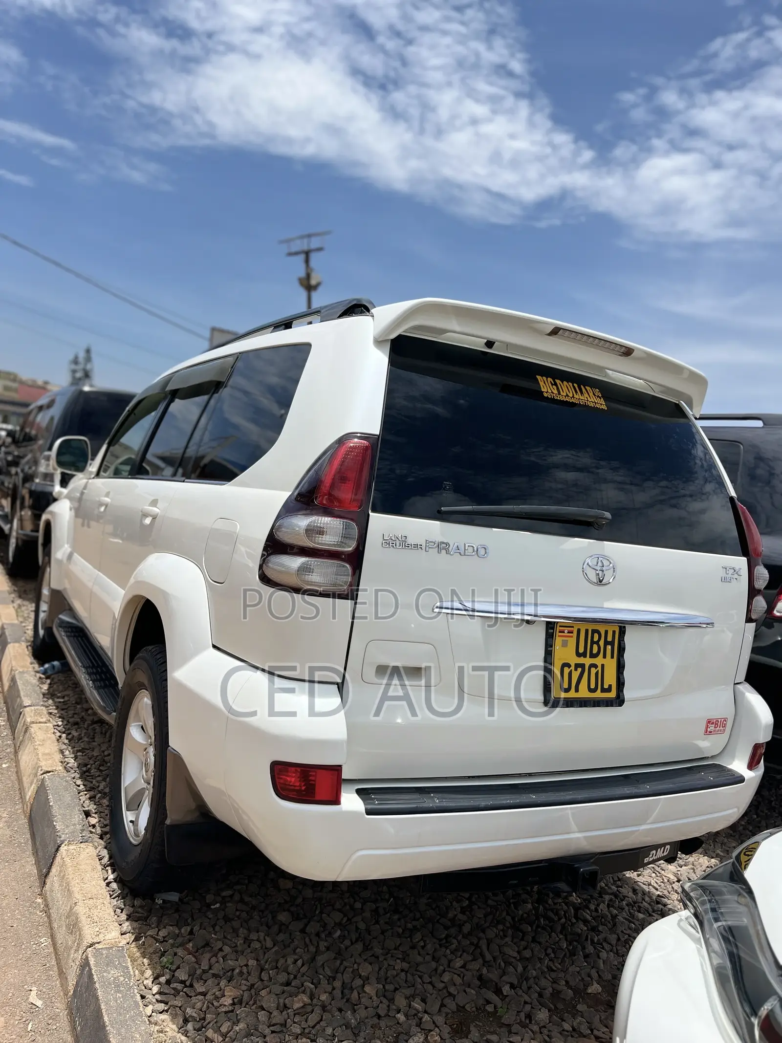 Toyota Land Cruiser Prado 2007 White