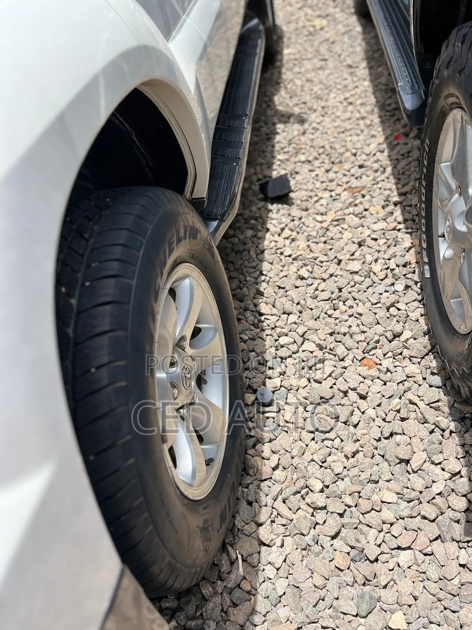 Toyota Land Cruiser Prado 2007 White