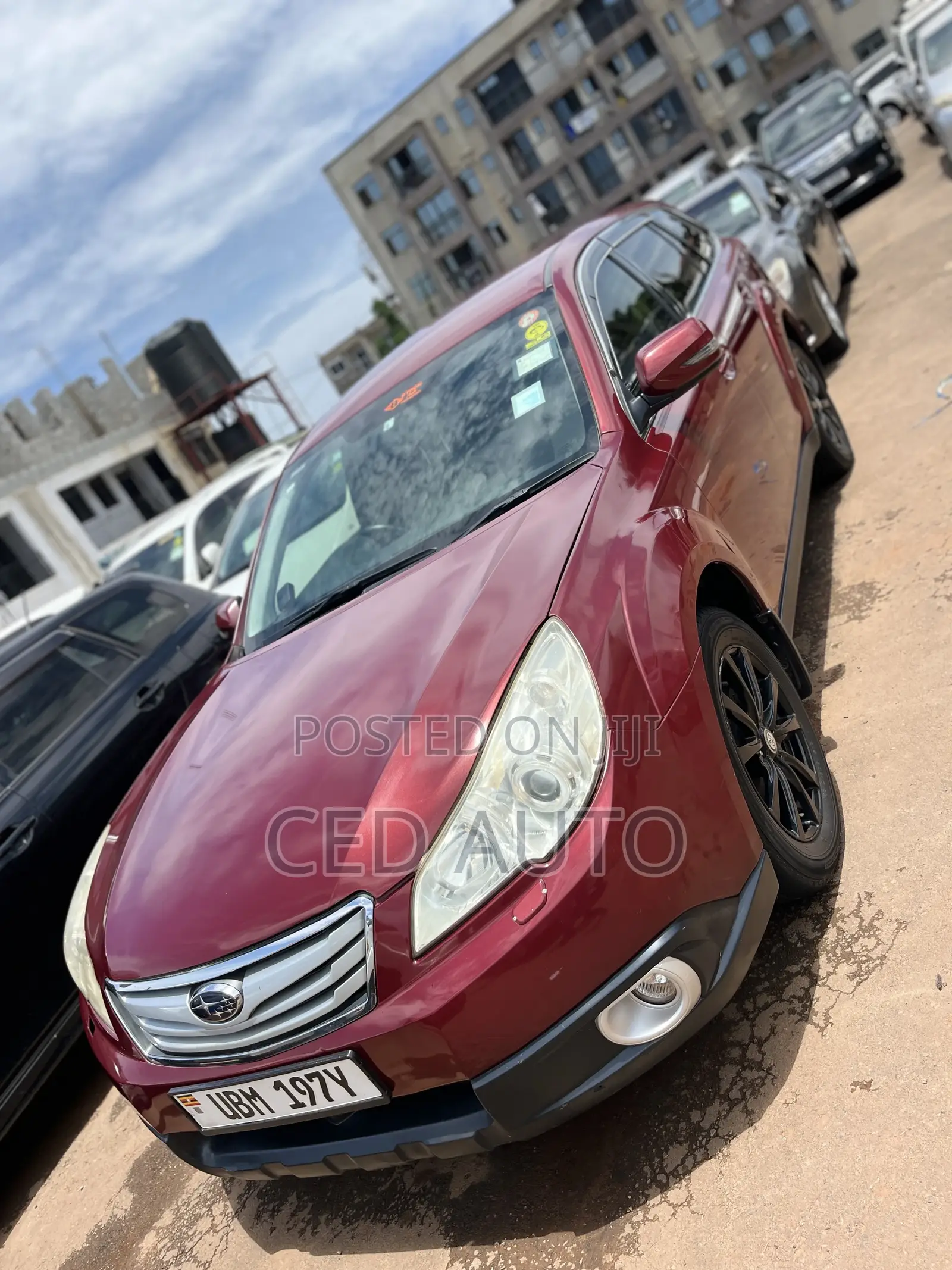 Subaru Outback 2010 Red