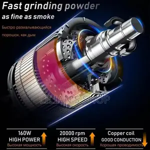 New Sonifer Stainless Steel Coffee Grinder