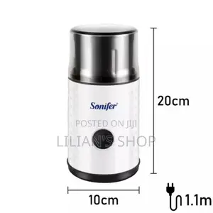 New Sonifer Stainless Steel Coffee Grinder