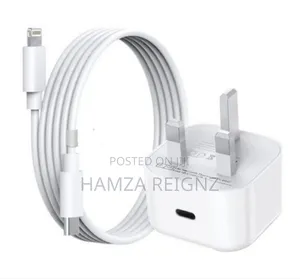 iPhone 20w Usb-C Fast Charging Power Adapter With Cable