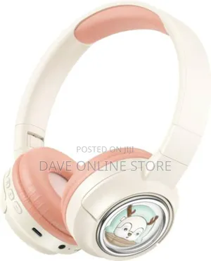 Porodo Soundtec Moose Wireless Kids Headphone. (Pink)
