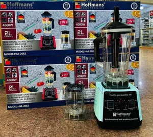 Hoffmans 2 in 1 Commercial Blender With Grinder