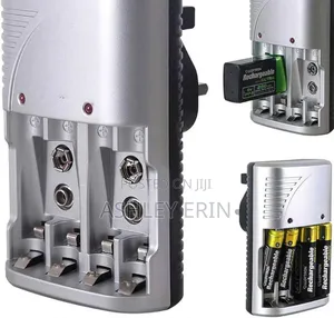 Electric Rechargeable Battery Charger Size Aa Aaa and 9v