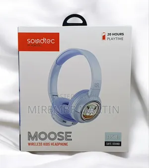 Porodo Soundtec Moose Wirless Kid Headphone Pd-Stwlep027-Bu