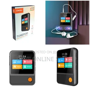 Porodo Soundtec Tunepod Speaker Mp3 Player Fm Radio - Black