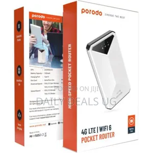 Porodo Portable Mifi 3g/4g Router Cat4 V2 - White