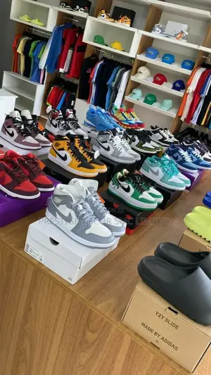 Fantastic Shoe Shelves of Fancy Boutique