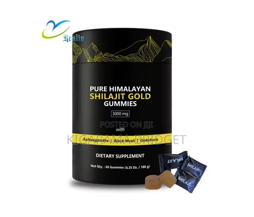 Pure Himalayan Shilajit Gold Gummies With Ashwaghanda