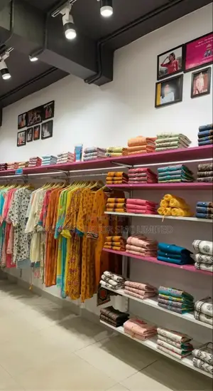 Dress Boutique Shelves