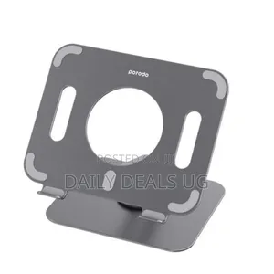 Porodo Aluminum Alloy Holder Angle Tablet Stand - Gray