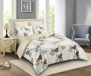 4pc High Quality Duvet 6*6 2pillowcases 1bedsheet