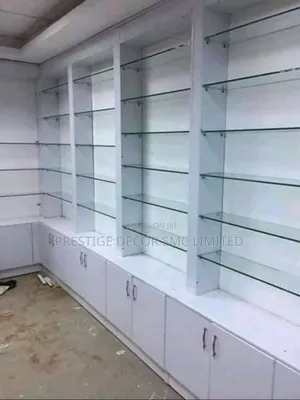 Majestic White Iconic Shelves.
