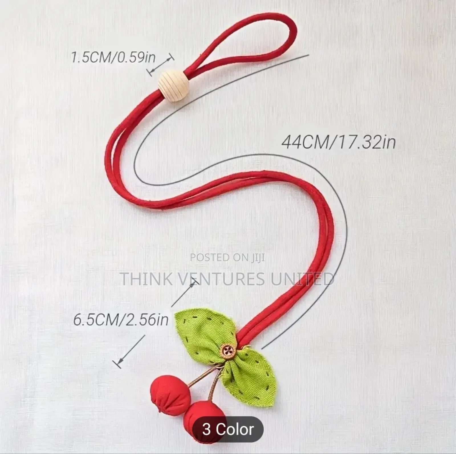 2pcs Cherry Curtain Tie Backs