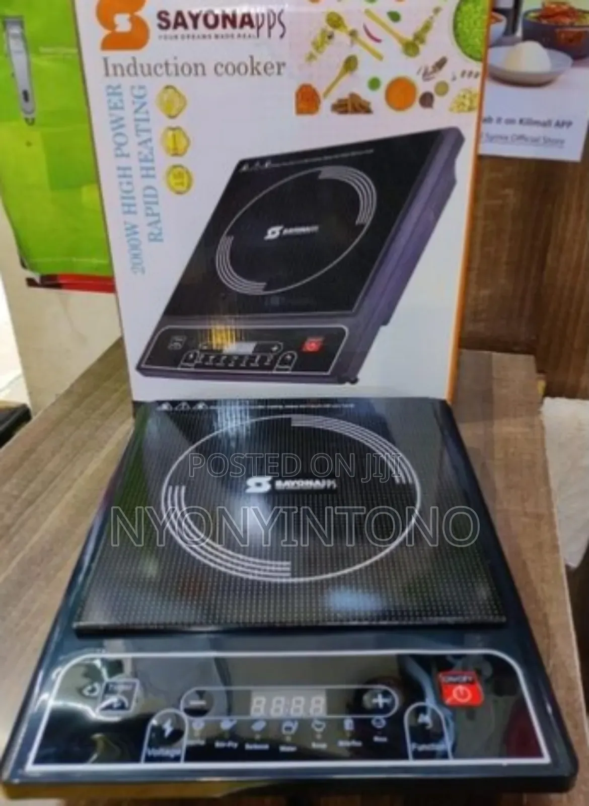Sayona Top-Quality Single Induction Cooker
