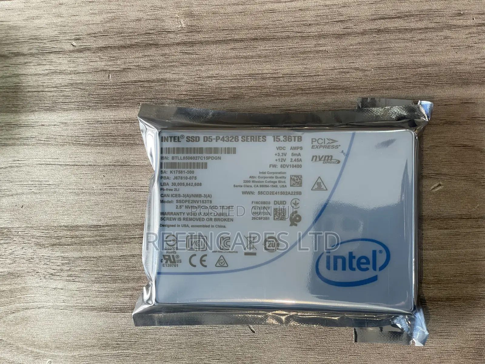 15.35tb Sas Nvme SSD Server Drive