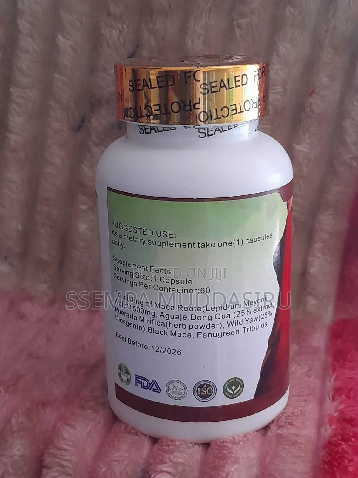 Curve Maca Plus,Dietry Supplements 60 Veggy Capsules