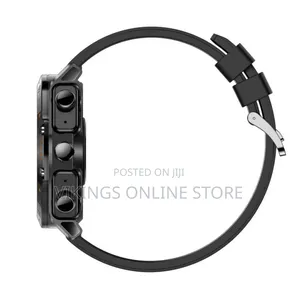 Porodo Hype Smart Watch With Wireless Earbuds and Black