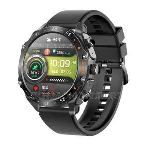 Porodo Hype Smart Watch With Wireless Earbuds and Black