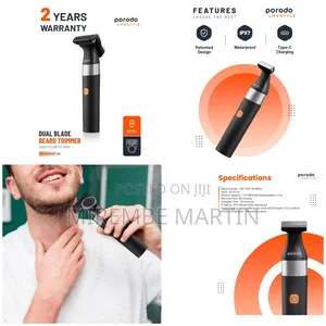 Porodo Dual Blade Pd Rechargeable Shaver
