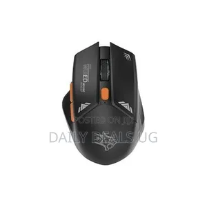 Porodo Gaming Wireless Mouse, Nano Usb,Dpi Level (Black)
