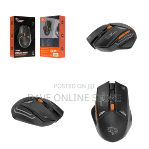 Porodo Gaming Wireless Mouse Gaming Design Dpi 1600