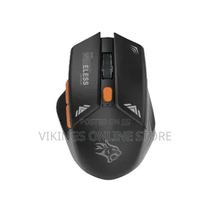 Porodo Gaming Wireless Mouse, 3 Levels Dpi, 10m Range Black