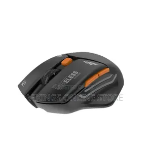 Porodo Gaming Wireless Mouse, 3 Levels Dpi, 10m Range Black