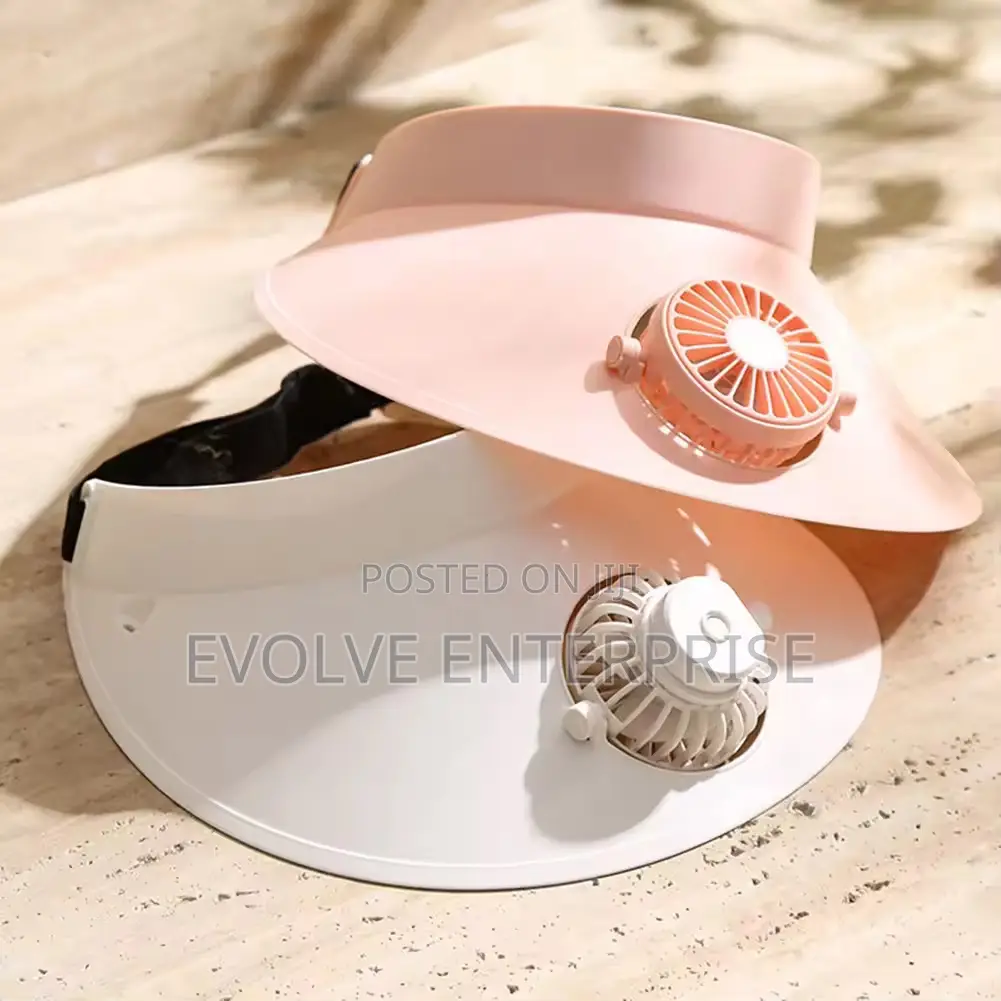 Usb Charging Summer Fan Cap