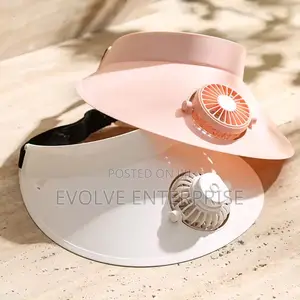 Usb Charging Summer Fan Cap