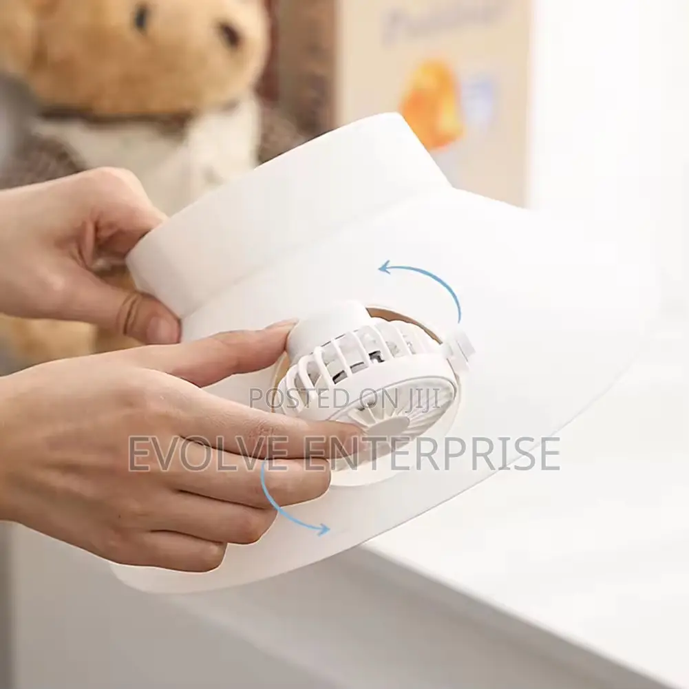 Usb Charging Summer Fan Cap