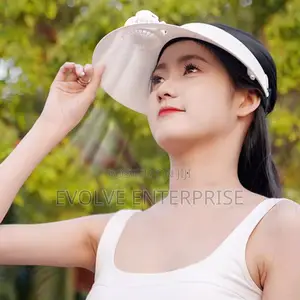 Usb Charging Summer Fan Cap