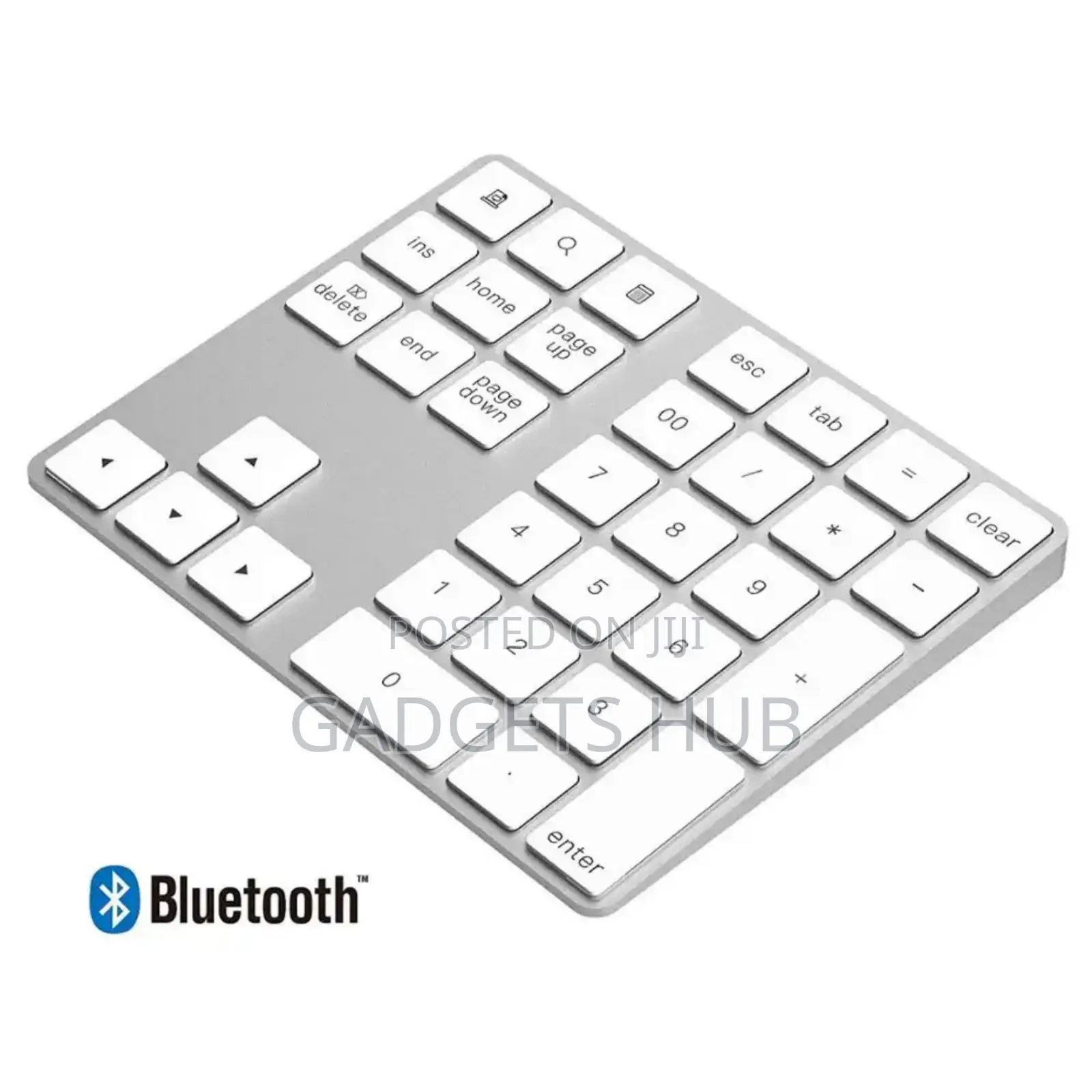 34keys Bluetooth Wireless Laptop Numeric Keypad Red