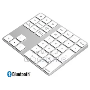 34keys Bluetooth Wireless Laptop Numeric Keypad Red