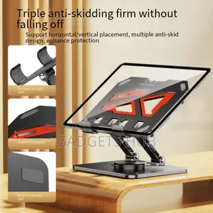 360 Degree Rotating Foldable Tablet Holder Stand