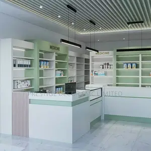 Fancy Pharmacy Shelves