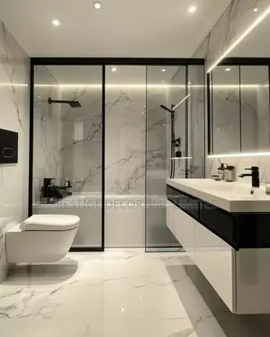 Intresting Iconic Bathroom. Beautiful Design