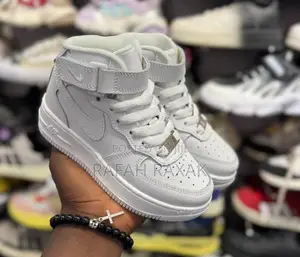 Classic Kid’S White Air Force 1 High Kid’S Sneakers